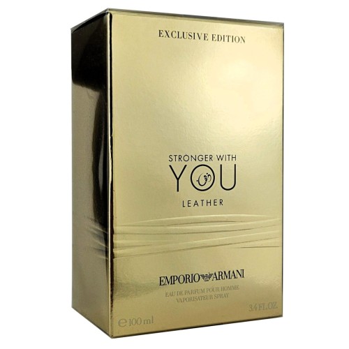 EMPORIO ARMANI Stronger With You Leather - Eau de Parfum Pour Homme Exclusive Edition